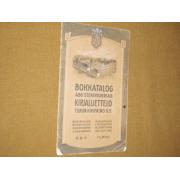 KIRJALUETTELO (varastokonttikirjoja) turunkivipaino oy.